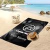 Linkin Park Custom Beach Towel, Print Your Name Text Lightweight Absorbent Towel for Swimming Travel
