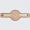 2 Pcs Silicone Bread Mat Circular Oval Non-Stick Baking Mat Set for Oven Reusable Easy to Clean