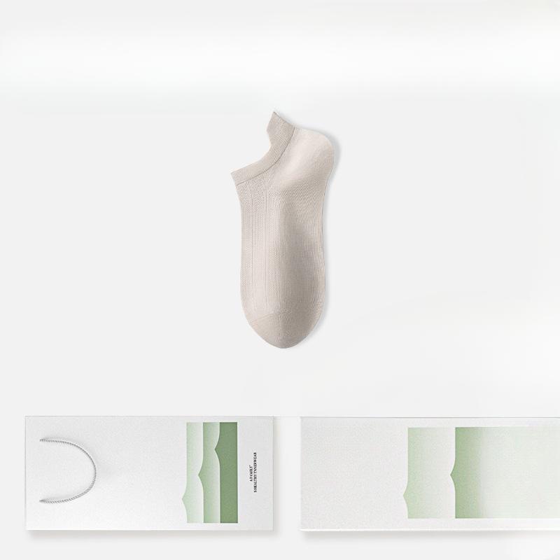 Men's Summer Thin Mesh Breathable Deodorant Sweat Absorbing Cool Socks