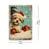 Vintage Dog Tin Sign 8x12 Inch Metal Poster Retro Wall Art Home Garden Decoration Bar Pub Garage Man Cave