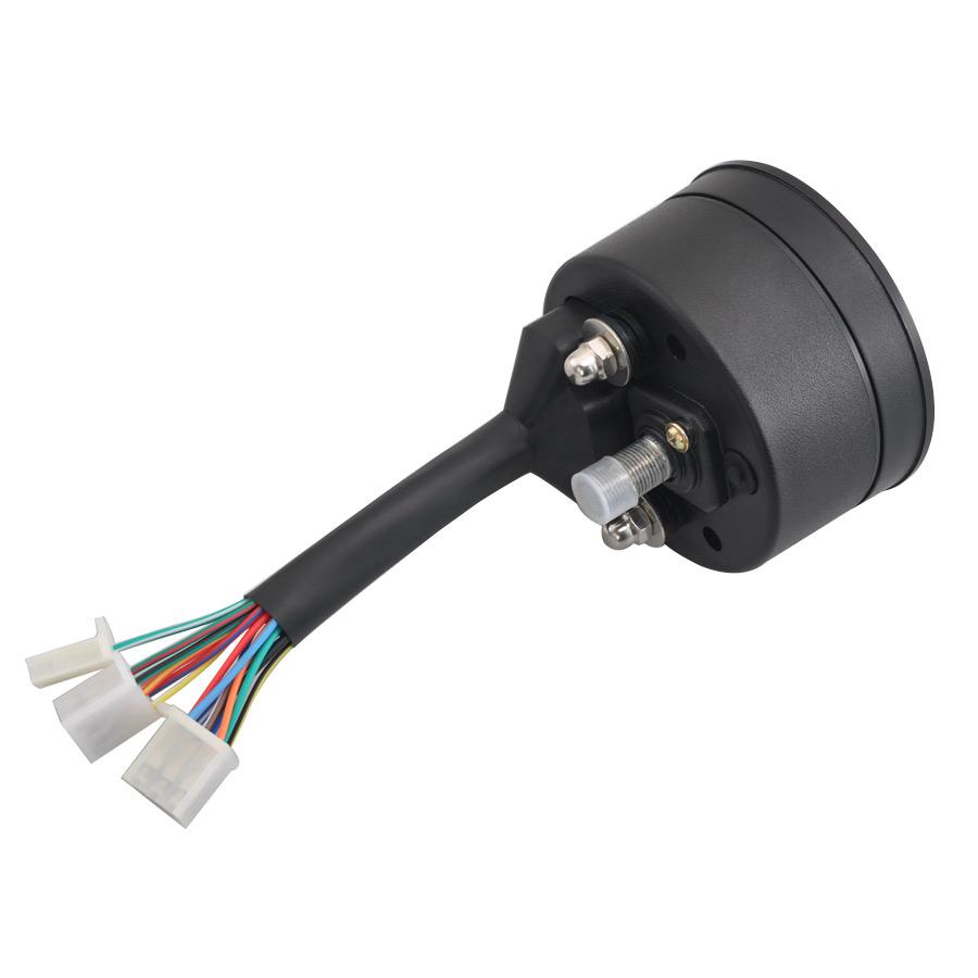 Motorcycle LCD Digital Odometer Tachometer Speedometer 2 - 4 Cylinders 12000rpm Moto Panel Speedometer Accessories Universal