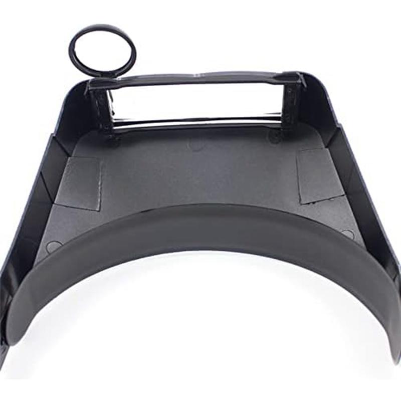 Adjustable Headband Magnifier With 4 Interchangeable Lenses 1.5x 3x 9.5x 11x For Detailed Work Model Making Jewelry Repair