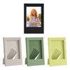 Kwmobile 4x Photo Frame for Instax Photo Stand for Instax Film and Instant Camera - 9.2x6.1x0.7cm Black/Light Gray/Green/Yellow