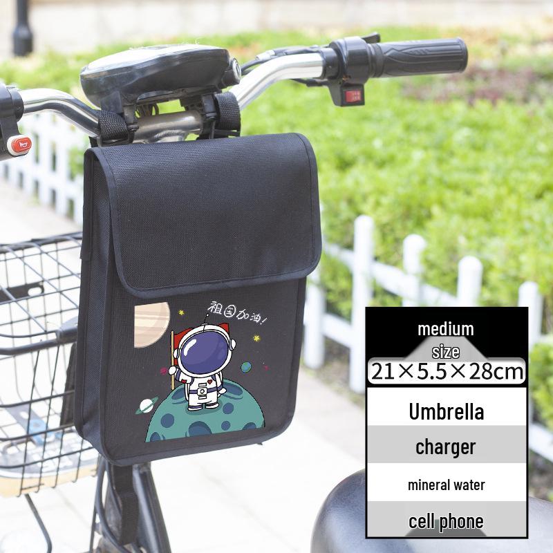 Electric Bike Handlebar Storage Bag: Motorcycle & Bicycle Phone Holder
