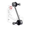 Front Stabilizer Link L/R for GAC TRUMPCHI GA5 GA6 GS4 COUPE G5 3610046BAC0000 Sway Bar Link
