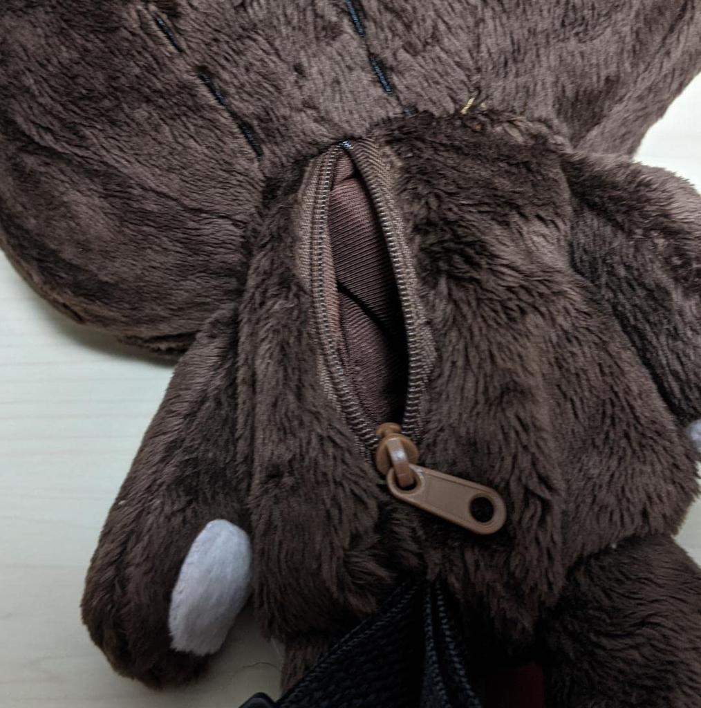 The School Plush 1 Type Bears' Backpack,