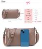 Genuine Leather Shoulder Bag for Smartphone for Everyday Blue Color 12 [CREATOR] Women, 2-Way, Lightweight, Shoulder, Pouch, Pochette, Use, Stylish,