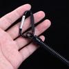 Camping Anti-lost Tools Tackle Elastic Retractable Fishing String Spring Rope Lanyards Carabiner