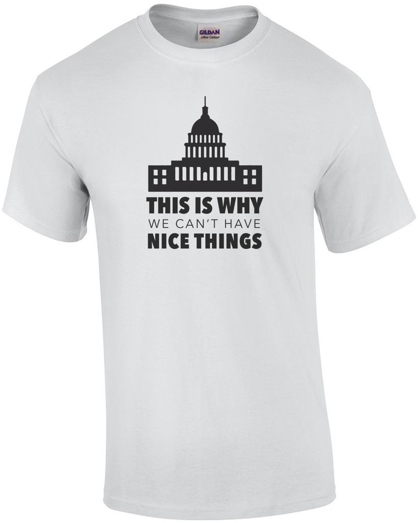 This is why we can't have nice things - Political T-Shirt Unisex T-Shirt