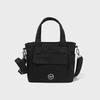 Cloverheart Canvas Small Crossbody Bag Black