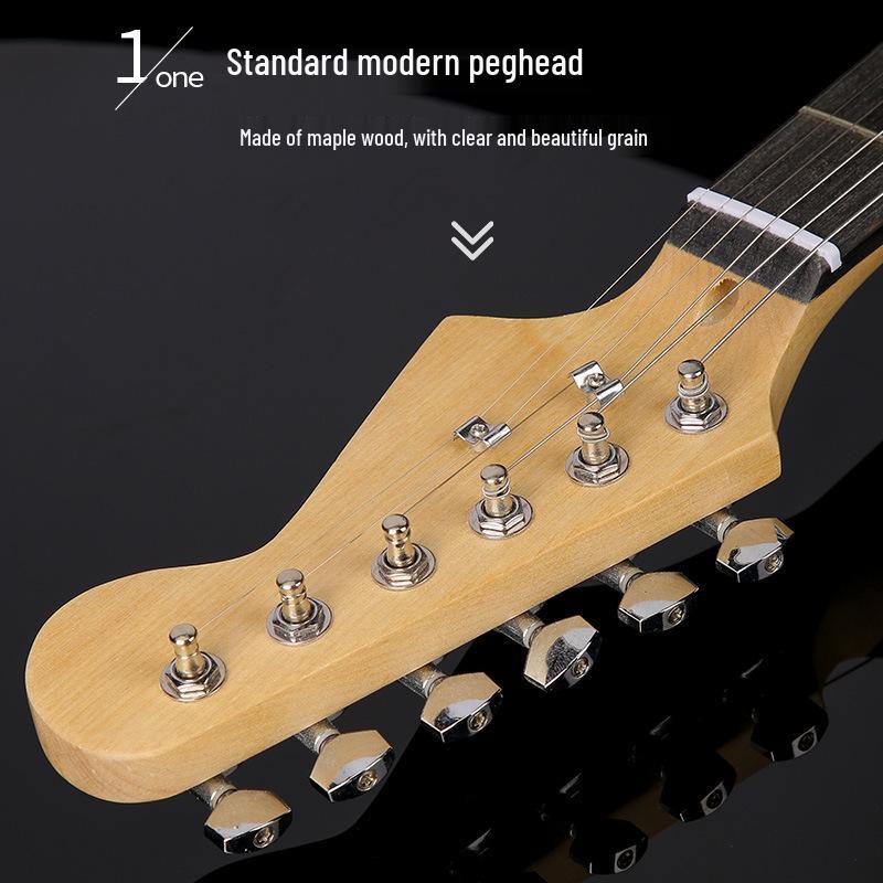 ST Classic Model 22-Fret Electric Guitar for Adults & Kids - Entry Level
