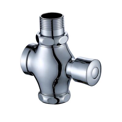 Copper Four-way Flushing Valve, Toilet, Copper Hand Press Toilet, Delay Flushing Valve, Squatting Toilet Flushing Valve