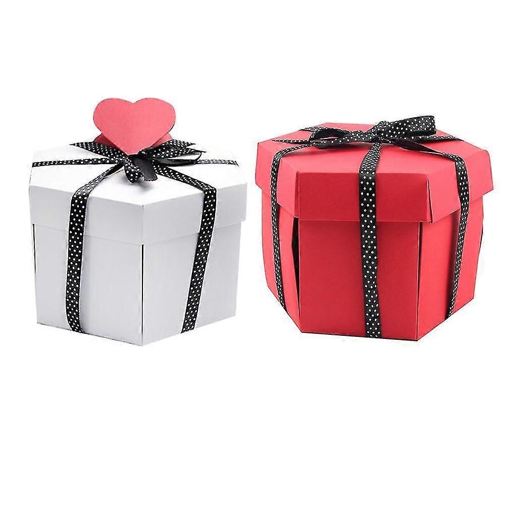 Valentines Day Gift Box Lovely Surprise Explosion Couple Box Love Memory Diy Photo Album Anniversary Scra