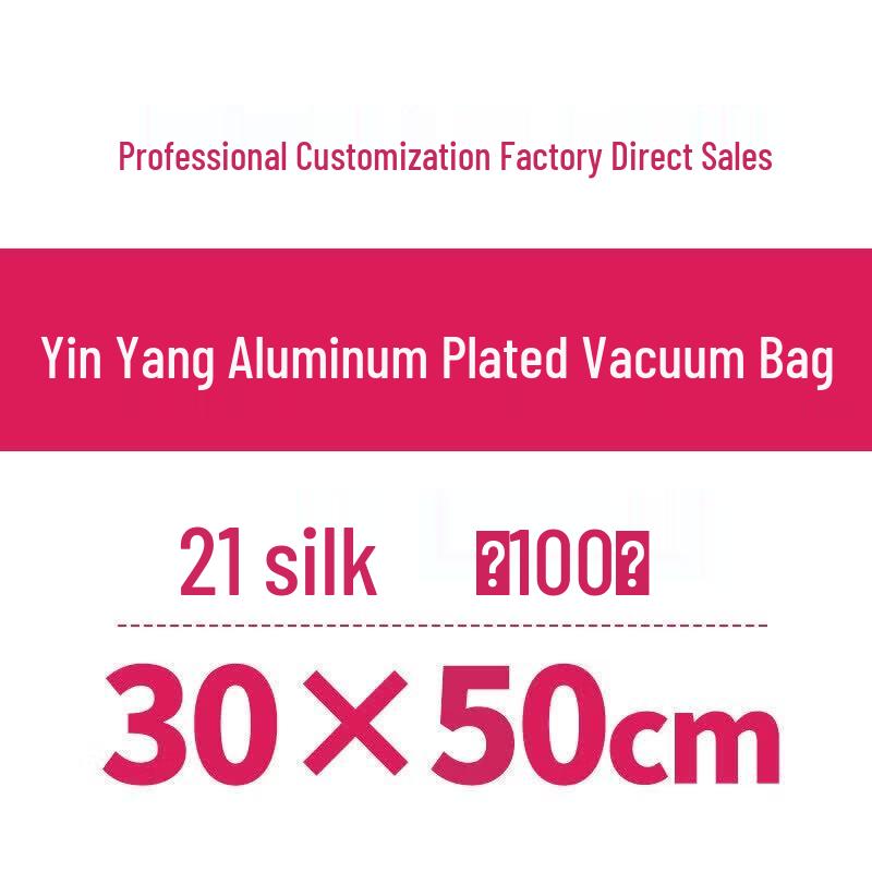 Translucent Aluminum Vacuum Food Storage Bags