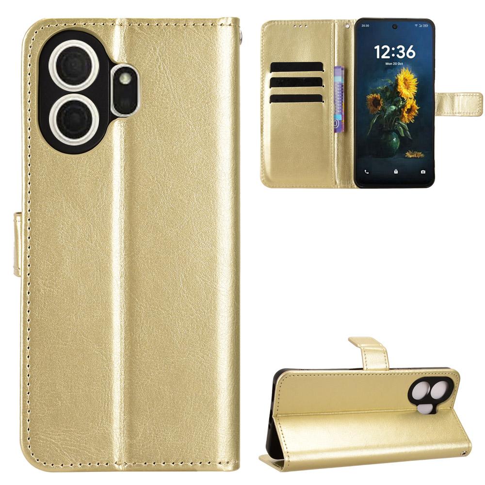 Flip Cover compatible for TCL NxtPaper 70 Pro PU Leather Phone Case Full-Body Protection with [RFID Blocking]