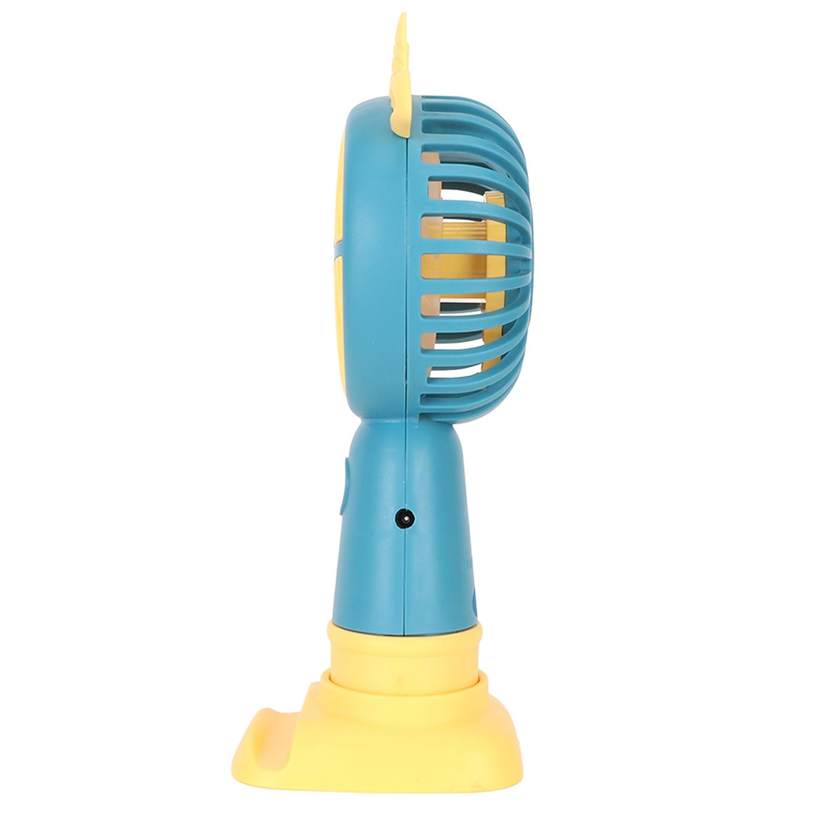 Handheld Fan Portable USB Rechargble Ergonomic Desk Table Fan Small ket Fan for Students