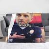 Tim Bradford The Rookie Coperte Velluto Autunno/Inverno Coperta Leggera Multifunzione per Letto Esterno Trapunta Sottile in Peluche
