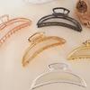 Women's Daily Hair Point Metal Crescent Hair Clip