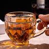 PIGE HOME 1/2/4/6pcs High-end Crystal Cup Light Luxury   Transparent Glass Milk Juice Cup Red Wine Beer Glass Coffee Cup