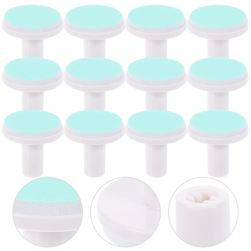 Beaupretty 12-Piece Baby Nail Grinding Head Replacement Pads for Electric Nail Trimmers, Convenient Design for Shaping Baby's Nails