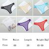 String Low-Waist Lace Underwear Transparent Knickers Women Lingerie Female Perspective Thong Sheer