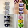 Wall Mounted Storage Basket With Cotton Weave For Dorm Room Organization And Household Use