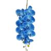 Artificial 9 Heads Phalaenopsis Orchid Flower Branch Good Quality Silicon Moth Orchid