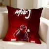 Spanish Rapper Cool MMilo J  Square DoubleSided Printed Pillow Case Bedroom Bedside Pillow Sofa Cushion Cover