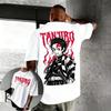 Oversized Vintage Demon Slayer Anime T Shirt Men Women Short Sleeve Tee Graphic Print Streetwear Casual Tops Summer Fashion Y2k