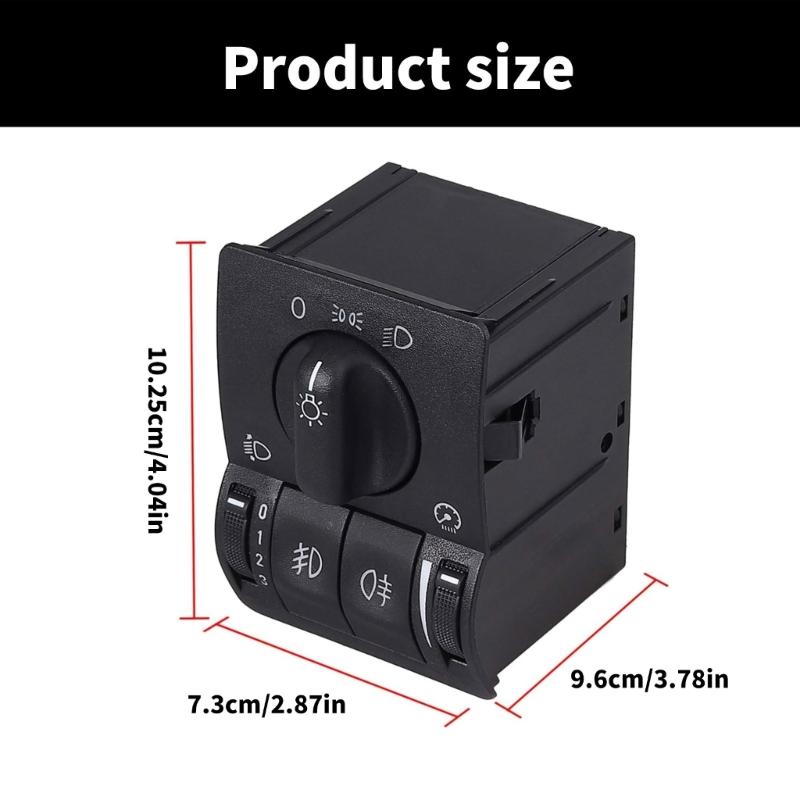 Auto Accessories for 1995-2003 Headlight Fog Lamp Main Light Switch Control 6240097 Head Lamp Control Switch