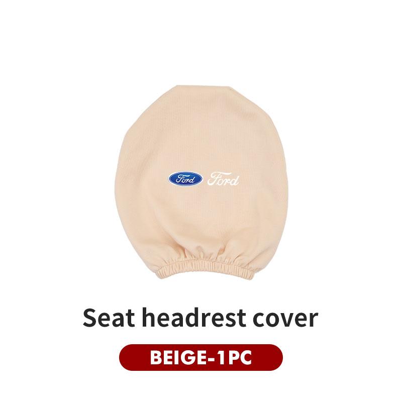 Car Seat Headrest Cloth Protector Cover Cushion Accessories For Ford Fiesta Ranger Mondeo Escape Ecosport Fusion Explorer