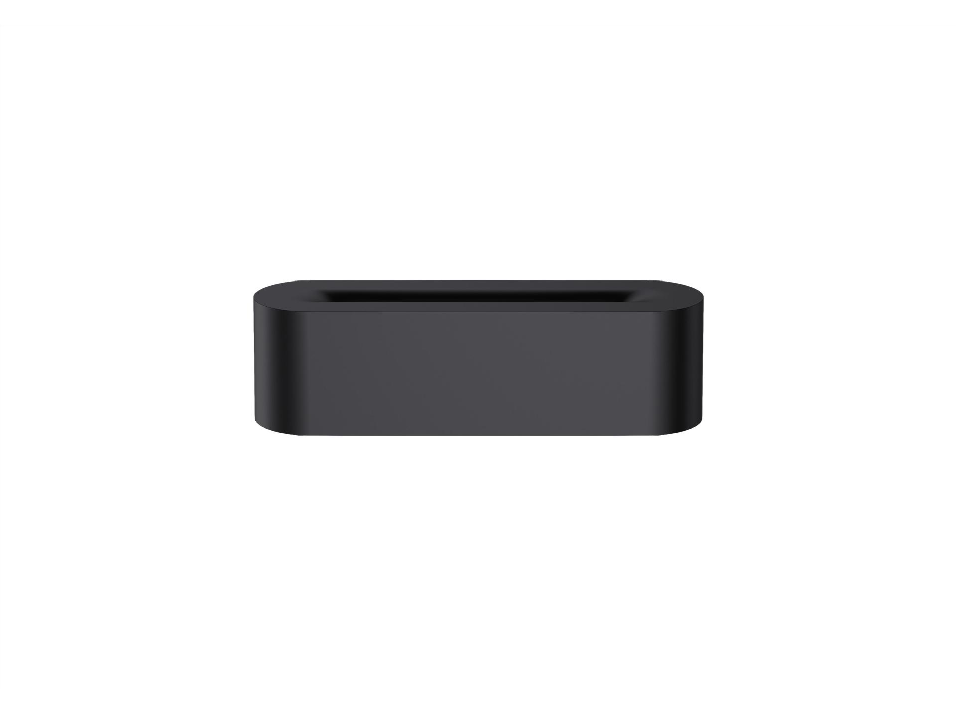 Семицветный USB диффузор-увлажнитель с ароматерапией и эффектом пламени чёрный