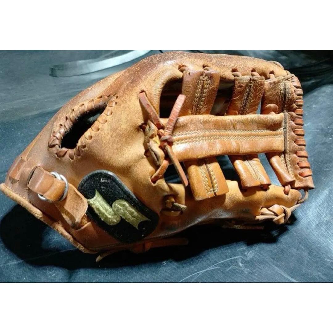 Used SSK hardball all-round to outfield custom glove fastback