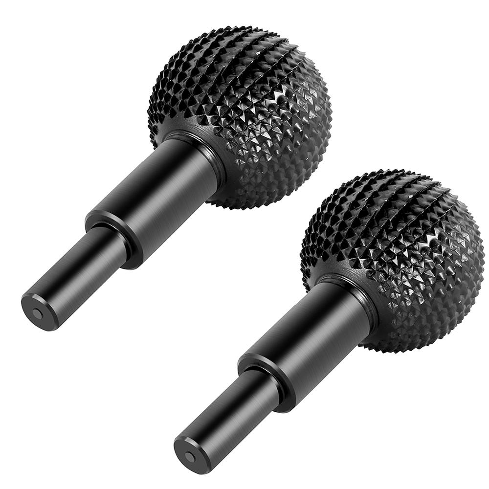 Kugelrotfräser Langlebiger Holzschnitzfräser für 115/125 Winkelschleifer Polieren Gravieren Kugelfräser Kohlenstoffstahl Kugelnutfräser