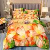 Set da letto a tre pezzi con stampa digitale 3D copripiumino federa biancheria da letto quattro stagioni universale singolo doppio copripiumino