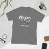 Nope Not Today Funny sloth T Shirts Unisexs 100 Cotton Funny TShirt Round Collar Tees Short Sleeve Clothes Birthday Present
