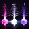 LED Fiber Optic Nightlight Christmas Tree Lamp Light Creative Star Christmas Tree Light Xmas Decoration Night