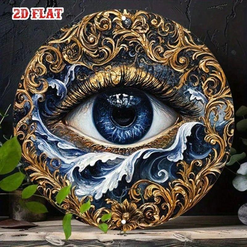 Retro Metal Wall Art Tin Sign Vintage Decor