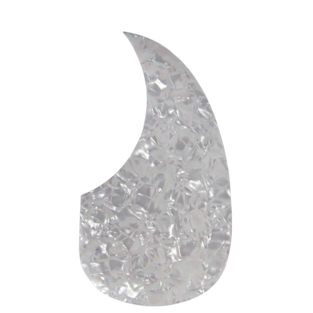 Miwayer Acoustic Guitar Pickguard Scratch Plate Self Adhesive Sticker/Water Drop Shape/for Right Handed Acoustic Guitur Parts