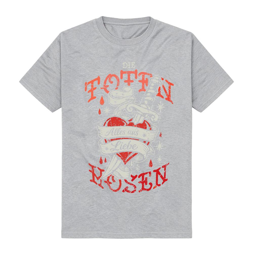 Die Toten Old School Tattoo Art T-Shirts Grunge Distressed Design Dark Romanticism O-neck Comfortable Cotton Short Sleeve Aldult Unisex