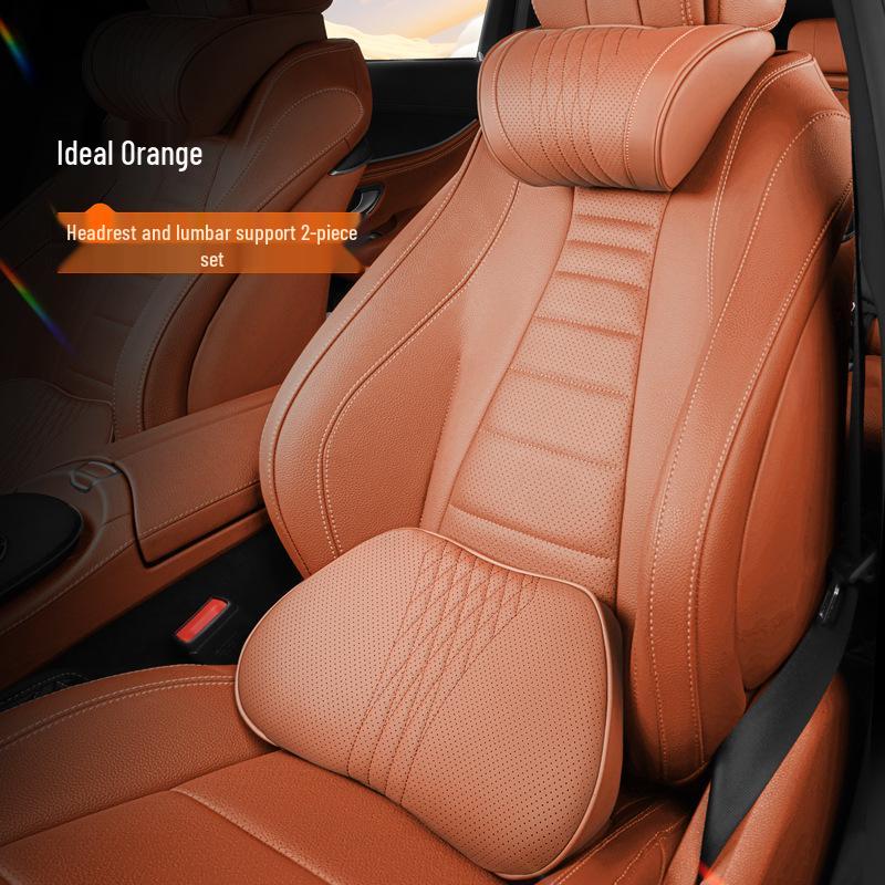 Jordani Premium Poduszka z Pianki Memory na Zagłówek Samochodowy i Podparcie Lędźwiowe