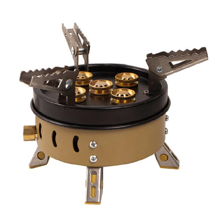 Camping Gas Stove 11000W Windproof Foldable Backpacking Gas Stove with Ignitions