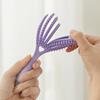Portable Hair Comb Elastic Hollowed-out Fluffy Comb Women's Dry and Wet Dual-purpose Smooth Knot-free Anti-static Massage Comb