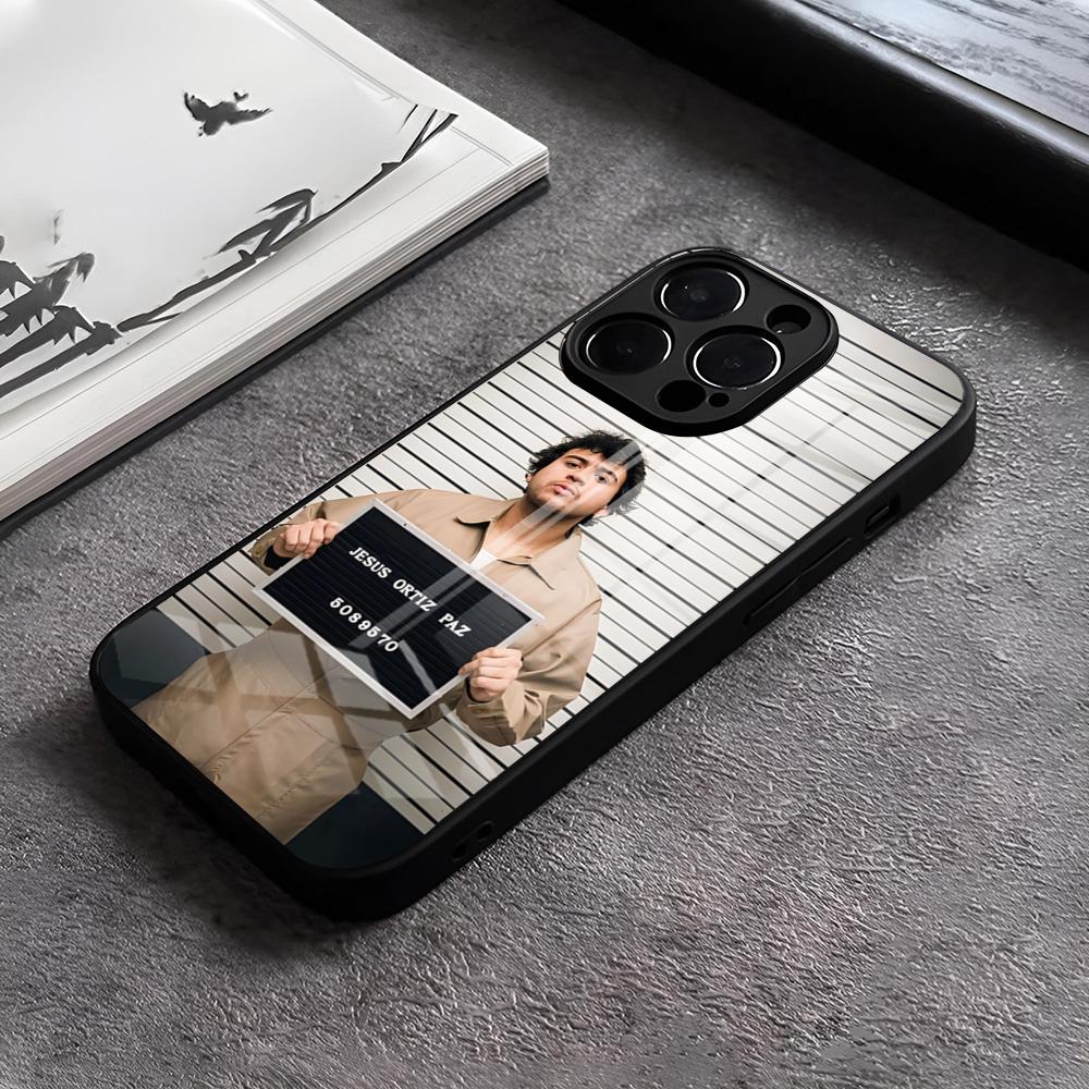 

Rapper JOP Fuerza Regida Phone Case For IPhone 17 15 Pro Max 12 16 14 Plus 11 13 Pro X XR XS 7 8 Plus SE Glass Cover iPhone11 ProMax