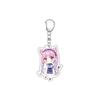 55MM Anime hololive Keychain Tokino Sora/Robocosan/Ōokami Mio/Shirogane Noel Key Chain Acrylic Model Plate Christmas Gifts