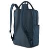 Puma Mochila de Poliéster com Fecho de Zíper Simples Casual para Mulheres Azul-Meia-Noite 079161-04
