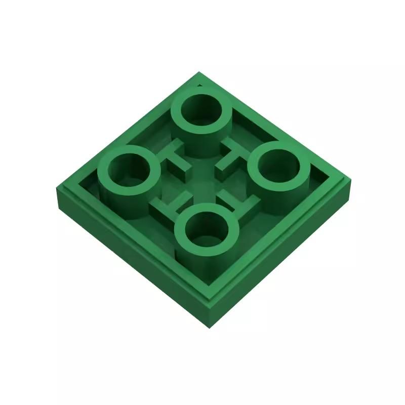 

100pcs MOC Compatible Assembles Particles 11203 Tile Modified 2 x 2 Inverted Building Blocks Parts DIY Enlighten Block Bricks