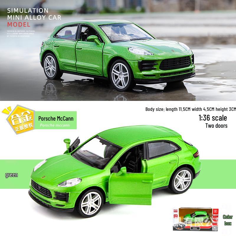 1:36 Scale Panamera and Cayenne Model Cars - Maserati Simulation Alloy Toy Cars for Boys