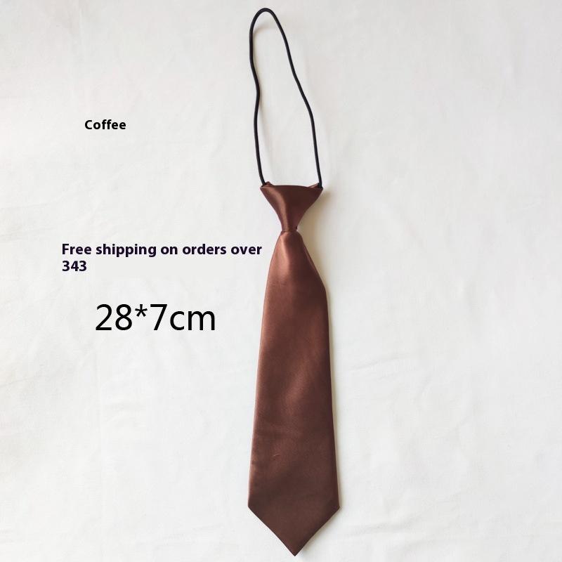 Petits Élastiques pour Enfants Élastiques Couleur Pure Accessoires d'Activité pour Bébés Filles Cravates pour Uniforme Scolaire Enfants