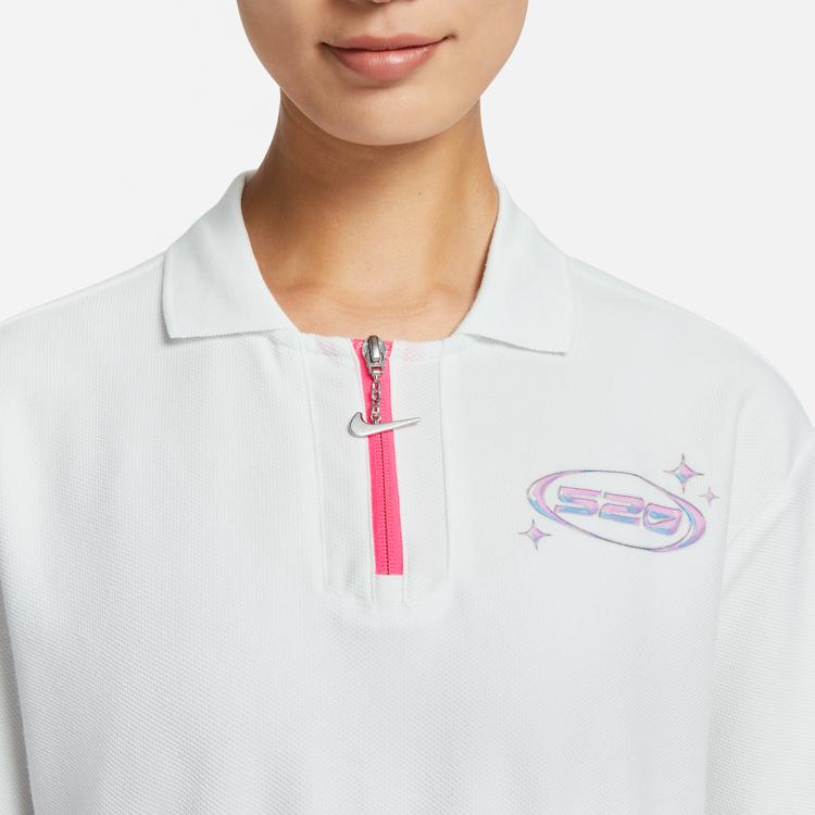 New Nike Polo Shirts Women's Mountain Peak White FN3707-121